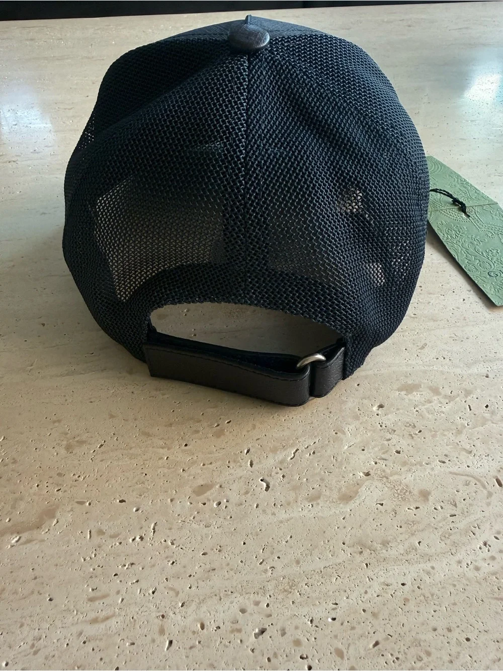 NWT Gucci GG Supreme Blue Baseball Hat Size S  57cm Unisex